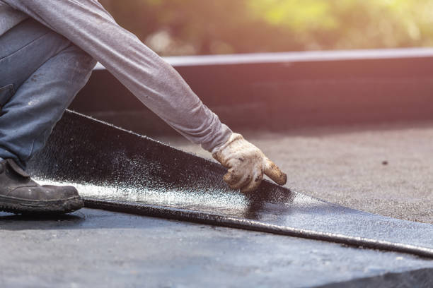 Professional Waterproofing technician working in Flemington, PA